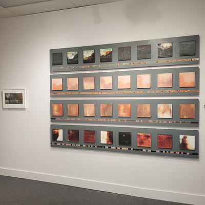 View of the back wall 