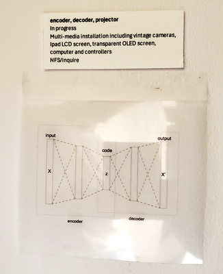 encoder, decoder, projector